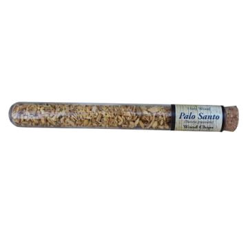 Palo Santo Chips in a Test Tube Palo Santo Chips in a Test Tube
